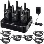 Retevis RT68 Walkie Talkies 6 Pack Rechargeable