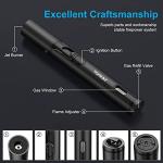 Adjustable Windproof Torch Lighters, 2 Pack