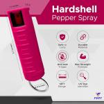 FURY Max Strength Hardshell Pepper Spray - 12ft Range