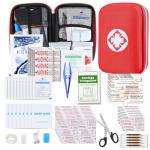 276-Piece Compact First Aid Kit for Outdoor Use