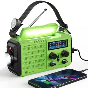 Raynic Solar Hand Crank Emergency Weather Radio