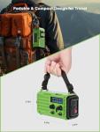 Raynic Solar Hand Crank Emergency Weather Radio