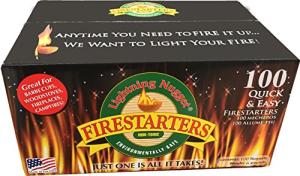 Lightning Nuggets Fire Starter Box - 100 Count