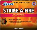 Pine Mountain Diamond Strike-A-Fire Starters, 96 Count