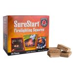 Meeco's Red Devil SureStart Firelighting Squares 144 Pack