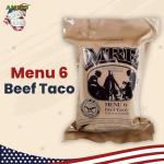 US Military MRE Beef Taco Meal Pack