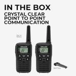 Midland T10 X-TALKER Walkie-Talkies - 22 Channels