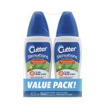 Cutter Skinsations Insect Repellent Spray, 2 Pack