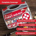 Swiss Safe 2-in-1 First Aid Kit with Mini Kit