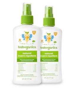Babyganics Natural Insect Spray, 6oz, 2 Pack