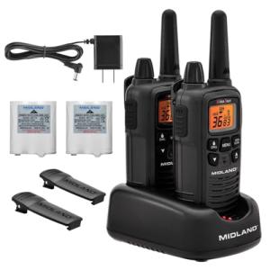 Midland LXT600VP3 Long Range Walkie Talkies (2-Pack)