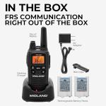 Midland LXT600VP3 Long Range Walkie Talkies (2-Pack)