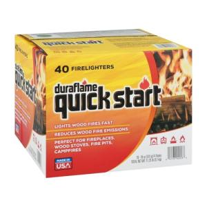 Duraflame Quick Start Firelighters – 40 Count