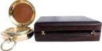 Personalized Brass Compass for Outdoor Adventures