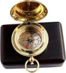 Personalized Brass Compass for Outdoor Adventures