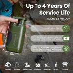 Portable Water Purifier Pump with Carbon Filter