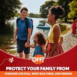 OFF! Active Insect Repellent, 6 oz (Pack of 12)