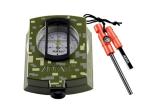 AOFAR Military Compass and Fire Starter Kit