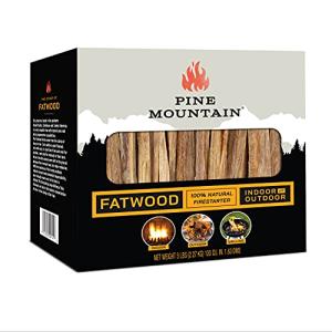 Natural Fatwood Firestarting Sticks - 5 Pounds