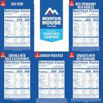 Mountain House Freeze-Dried Meal Assortment Bucket