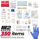350-Piece Emergency First Aid Kit for Any Situation