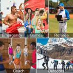 Emergency Survival Whistle with Compass and Thermometer