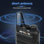 Retevis RT22 Rechargeable Walkie Talkies 2 Pack