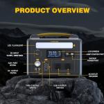 VTOMAN Jump 600X Portable Power Station for Adventures