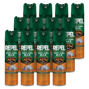 Max Formula 40% DEET Insect Repellent Spray, 12 Pack