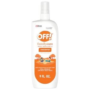 OFF! FamilyCare Unscented Insect Repellent Spray Duo