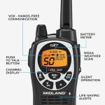Lightweight Long-Range Walkie Talkies - 3-Pack