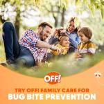 OFF! FamilyCare Unscented Insect Repellent Spray Duo