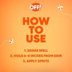 OFF! FamilyCare Unscented Insect Repellent Spray Duo