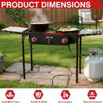 Bestfire 2-Burner Camping Stove with Auto Ignition