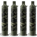 Membrane Solutions Personal Water Filter Straw - 4 Pack