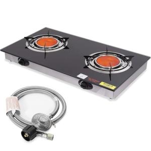 Barton 40,000 BTU 2-Burner Propane Stove