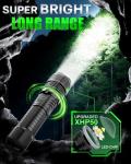 Super Bright Tactical LED Flashlight with High Lumens