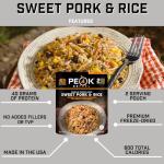 Peak Refuel Sweet Pork & Rice Freeze Dried Meal