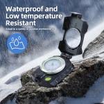 Sportneer Waterproof Military Compass for Hiking