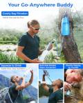 Portable Water Filter Straw for Camping Survival