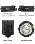 Eyeskey Military Metal Navigation Compass for Outdoor Adventures