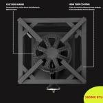 Cookamp High Pressure 1-Burner Propane Cooker