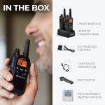 Midland LXT600BB Walkie Talkies with Headsets (2-Pack)