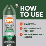 Deep Woods Insect Repellent Spray with 30% DEET