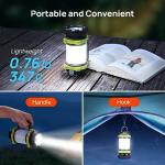 2 Pack Rechargeable LED Camping Lanterns