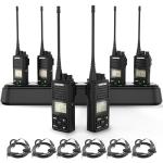 SAMCOM FPCN10A 2-Way Radios with Charging Station