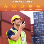 SAMCOM FPCN10A 2-Way Radios with Charging Station