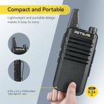 Retevis RT22 Walkie Talkies Rechargeable Long Range 10 Pack