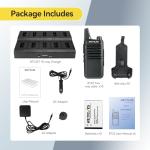 Retevis RT22 Walkie Talkies Rechargeable Long Range 10 Pack
