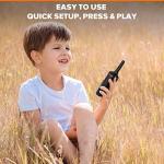 Kids Rechargeable Walkie Talkies for Camping Fun